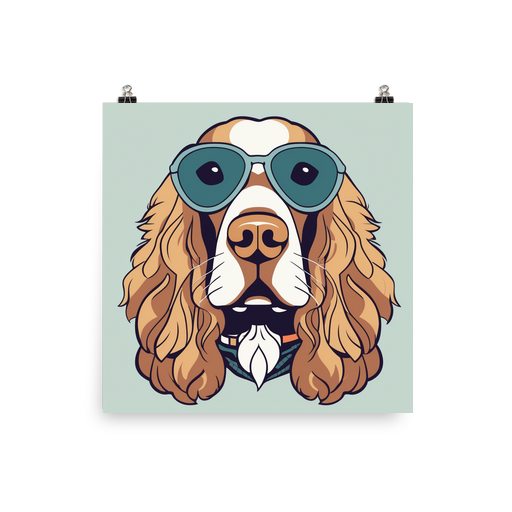 PugMug Custom English Cocker Spaniel Poster