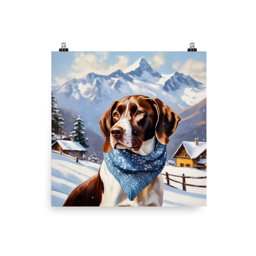 PugMug Custom Pointer Dog Poster