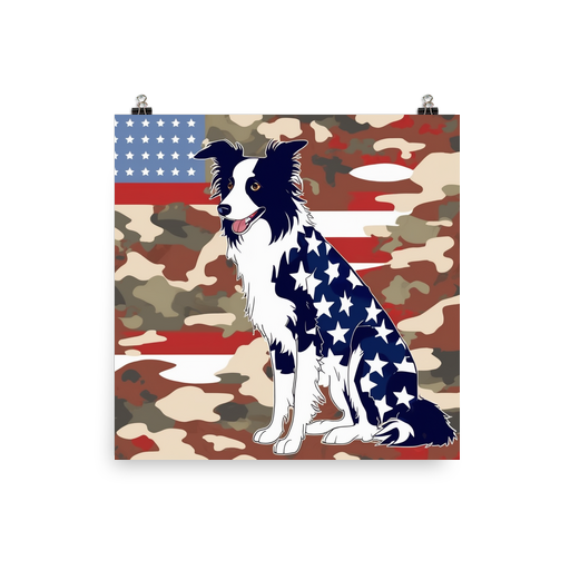 PugMug Custom Border Collie Poster