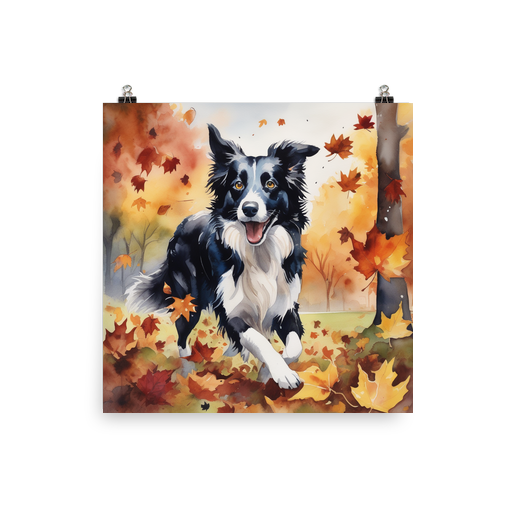 PugMug Custom Border Collie Poster