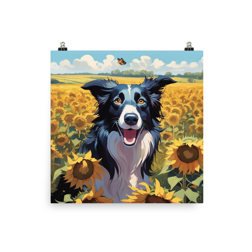 PugMug Custom Border Collie Poster