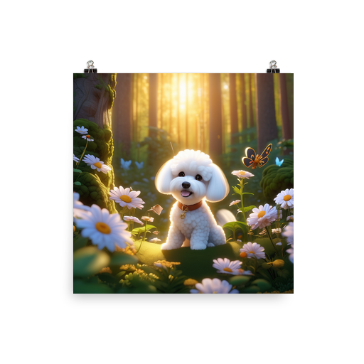 PugMug Custom Bichons Frise Poster