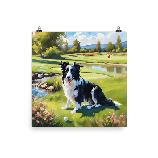 PugMug Custom Border Collie Poster