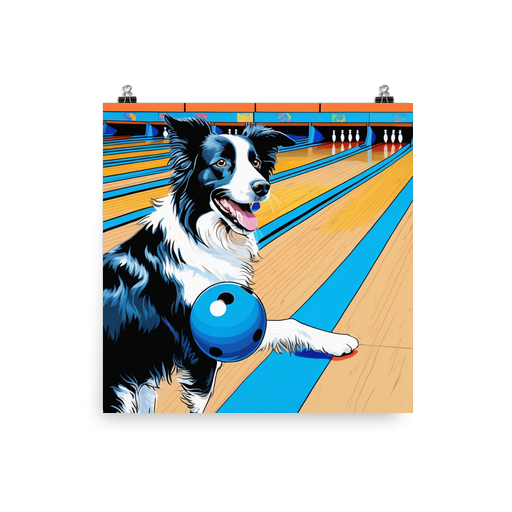 PugMug Custom Border Collie Poster