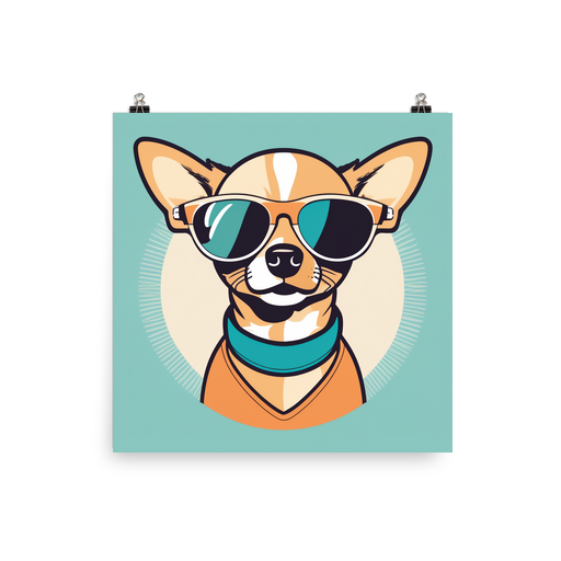 PugMug Custom Chihuahua Poster