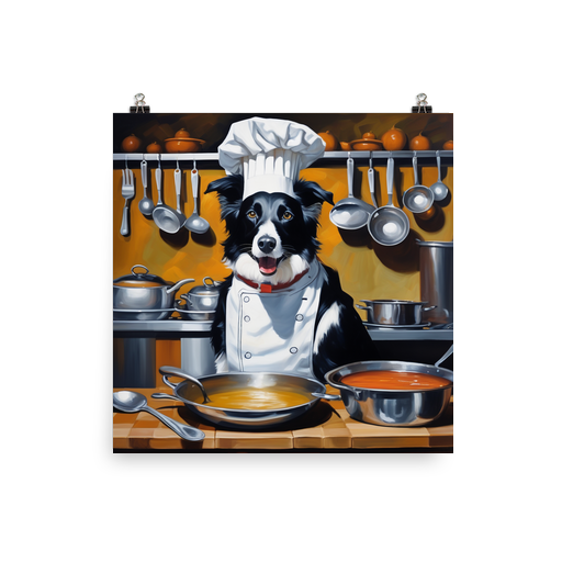 PugMug Custom Border Collie Poster