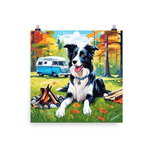 PugMug Custom Border Collie Poster
