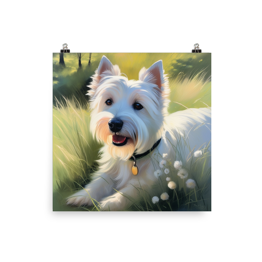 PugMug Custom West Highland White Terrier Poster