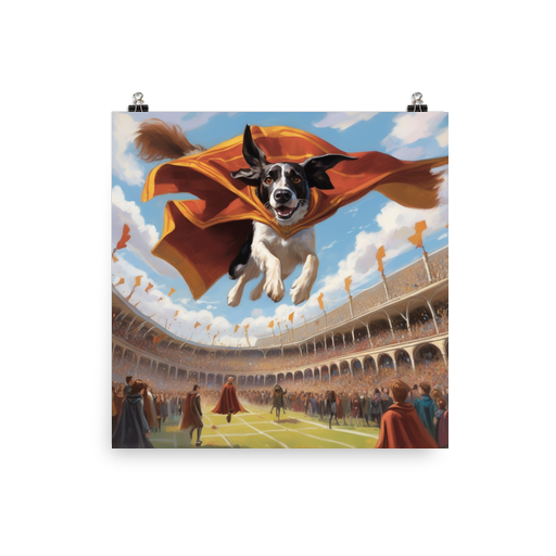 PugMug Custom Pointer Dog Poster