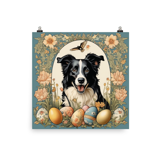 PugMug Custom Border Collie Poster