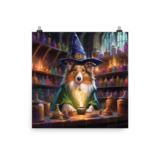 PugMug Custom Shetland Sheepdog Poster