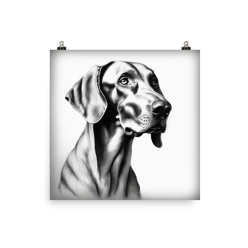 PugMug Custom Weimaraner Poster