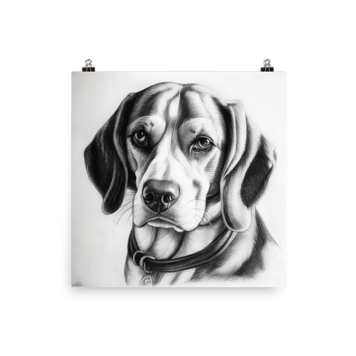 PugMug Custom Beagle Poster