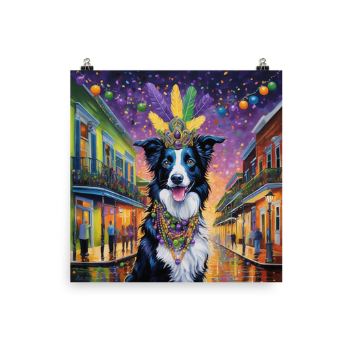 PugMug Custom Border Collie Poster