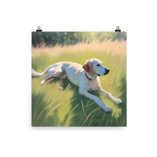 PugMug Custom Pointer Dog Poster