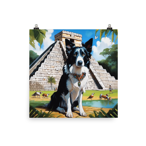 PugMug Custom Border Collie Poster