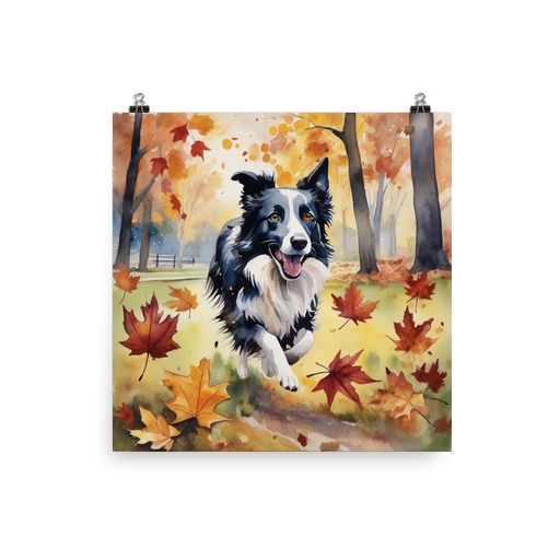 PugMug Custom Border Collie Poster