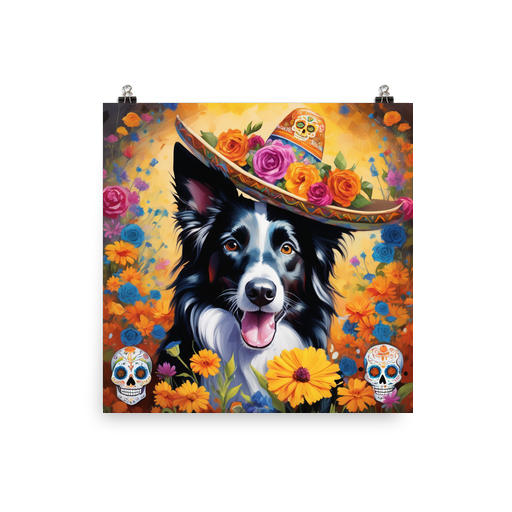PugMug Custom Border Collie Poster