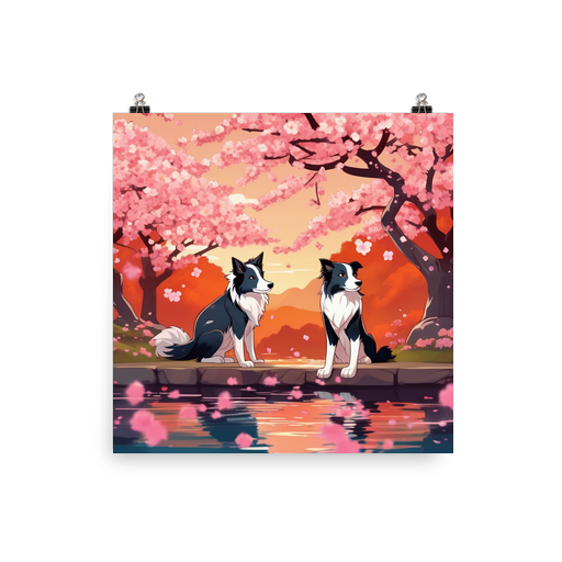 PugMug Custom Border Collie Poster