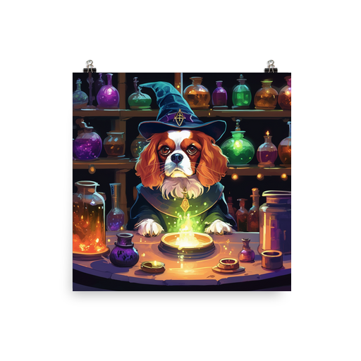 PugMug Custom Cavalier King Charles Spaniel Poster
