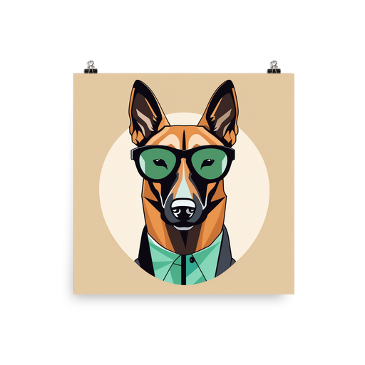 PugMug Custom Belgian Malinois Poster