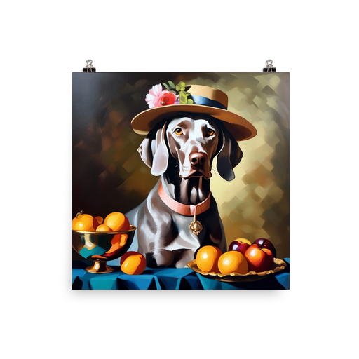 PugMug Custom Weimaraner Poster