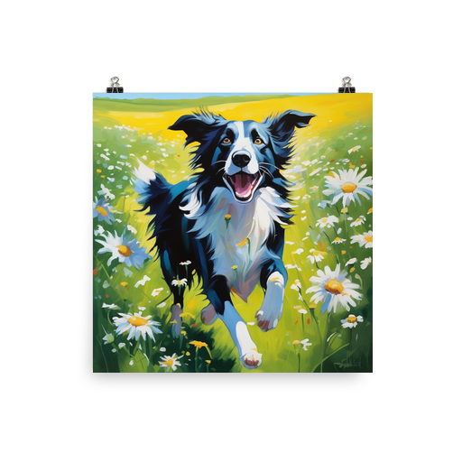 PugMug Custom Border Collie Poster