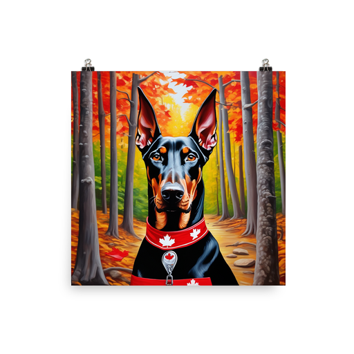 PugMug Custom Doberman Pinscher Poster
