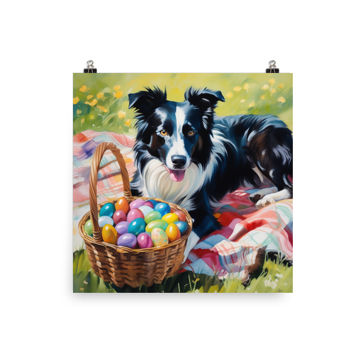 PugMug Custom Border Collie Poster