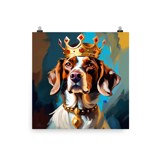 PugMug Custom Pointer Dog Poster