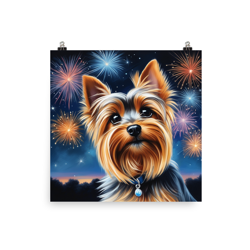 PugMug Custom Yorkshire Terrier Poster