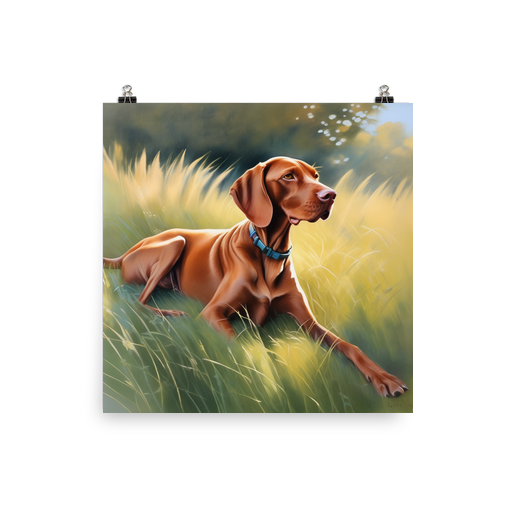 PugMug Custom Vizsla Poster