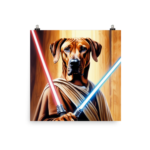 PugMug Custom Rhodesian Ridgeback Poster