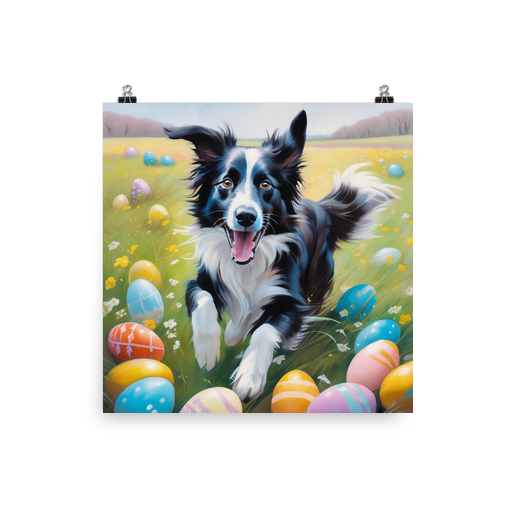 PugMug Custom Border Collie Poster