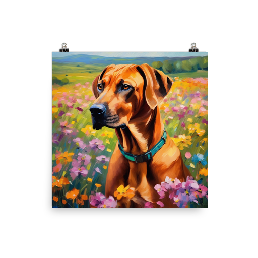 PugMug Custom Rhodesian Ridgeback Poster