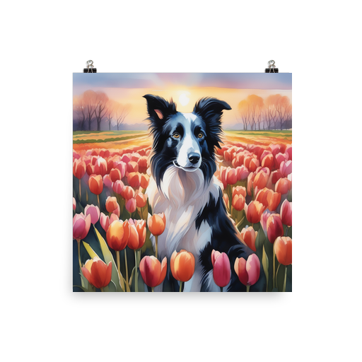 PugMug Custom Border Collie Poster