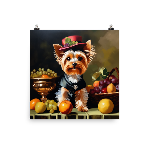 PugMug Custom Yorkshire Terrier Poster