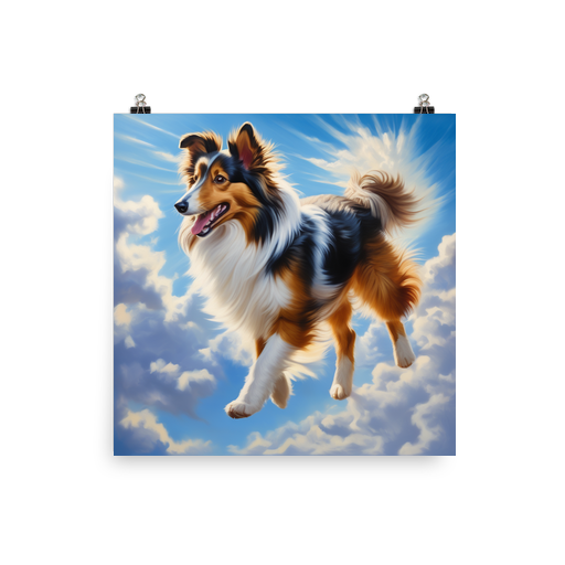 PugMug Custom Shetland Sheepdog Poster