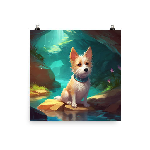 PugMug Custom Luna Poster