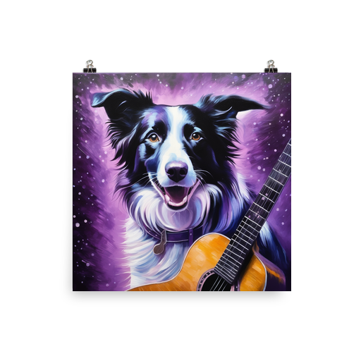 PugMug Custom Border Collie Poster