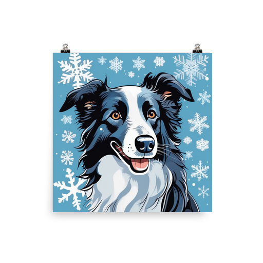 PugMug Custom Border Collie Poster