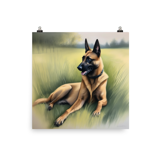 PugMug Custom Belgian Malinois Poster