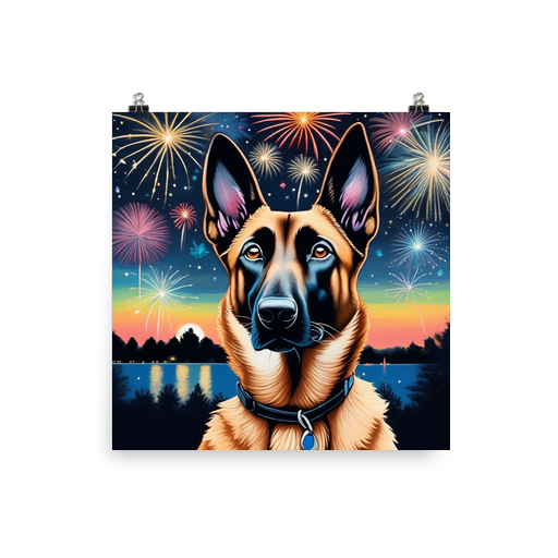 PugMug Custom Belgian Malinois Poster