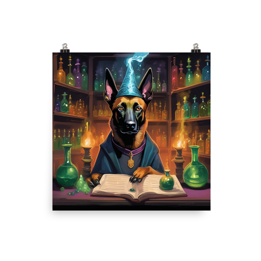 PugMug Custom Belgian Malinois Poster