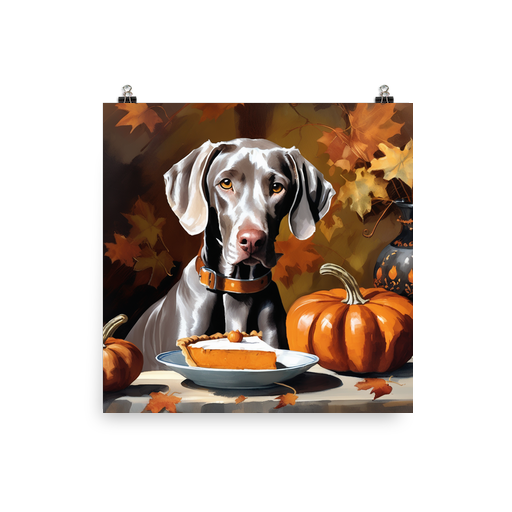 PugMug Custom Weimaraner Poster