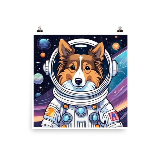 PugMug Custom Shetland Sheepdog Poster