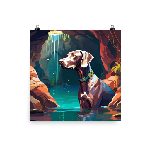 PugMug Custom Weimaraner Poster