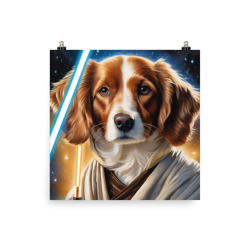 PugMug Custom Brittany Dog Poster