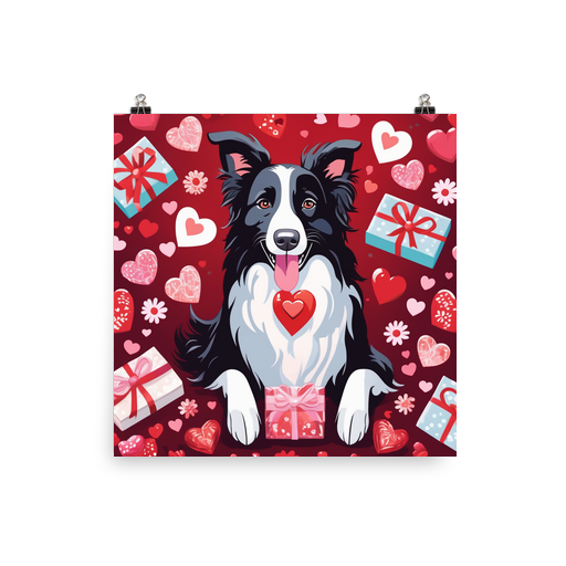 PugMug Custom Border Collie Poster