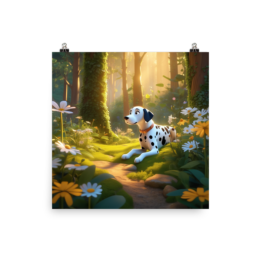 PugMug Custom Dalmatian Poster